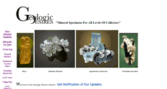 Desktop Screenshot of geologicdesires.com